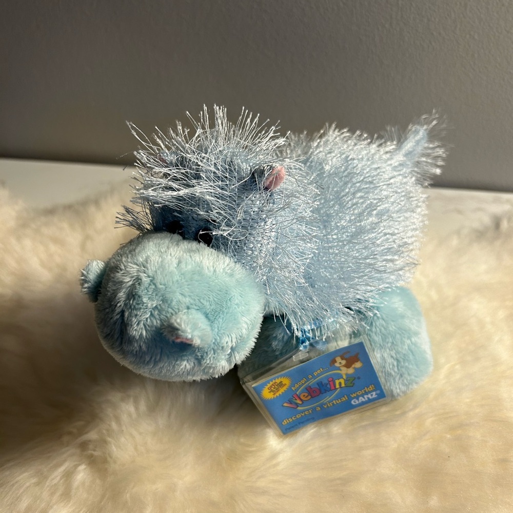 Ganz Webkinz NWT Hippo Plush
